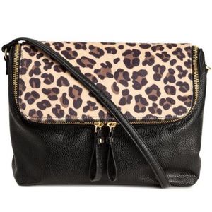 Cheetah print bag